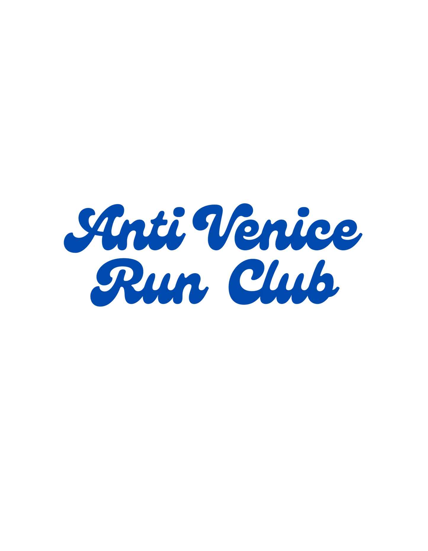 Anti Venice Run Club